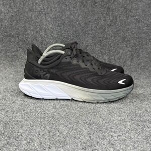 Hoka Arahi 6 Running Shoes Women's 11 Black Grey Athletic Run‎ Training Sneakers